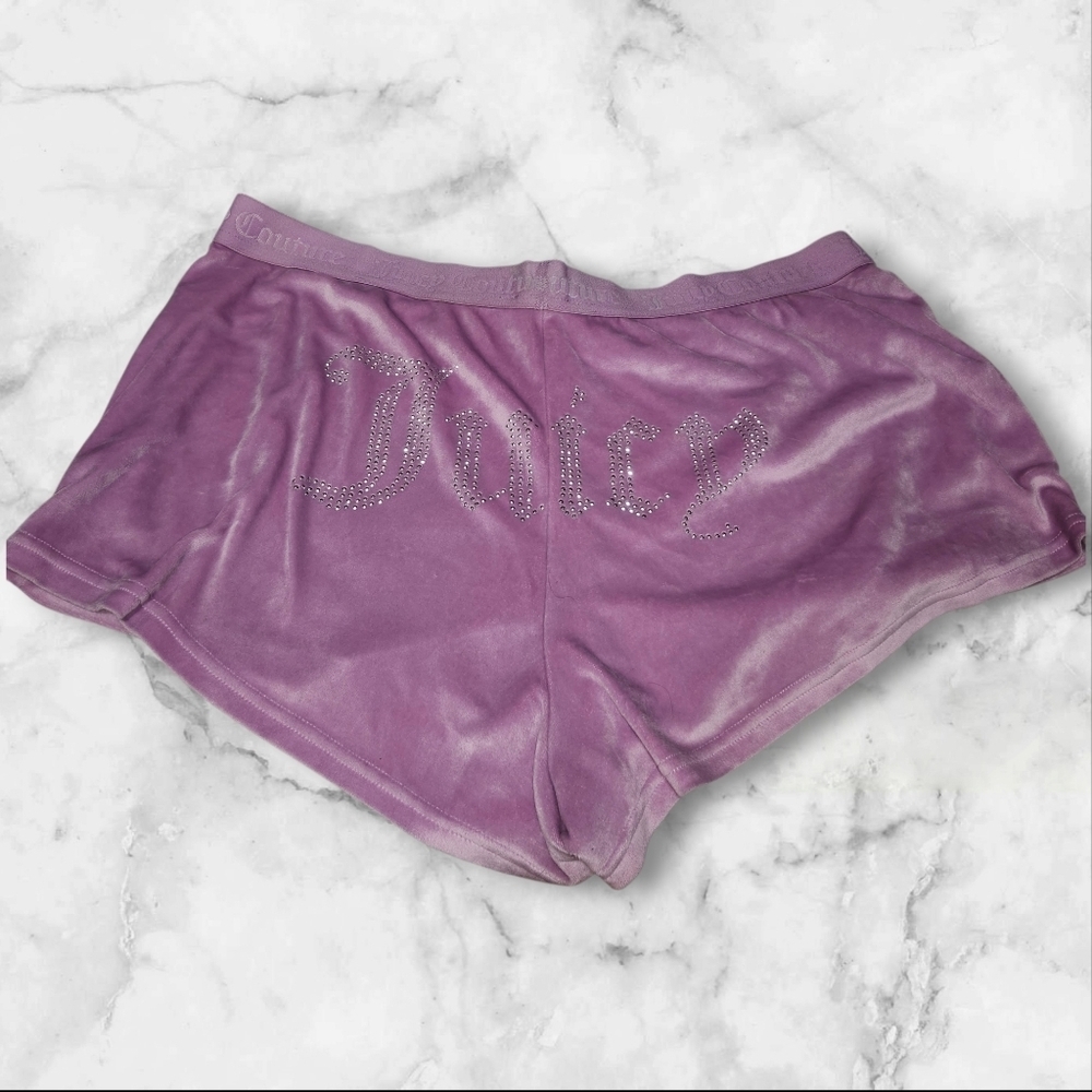 Womens Juicy Coutour Shorts With Juicy On Butt